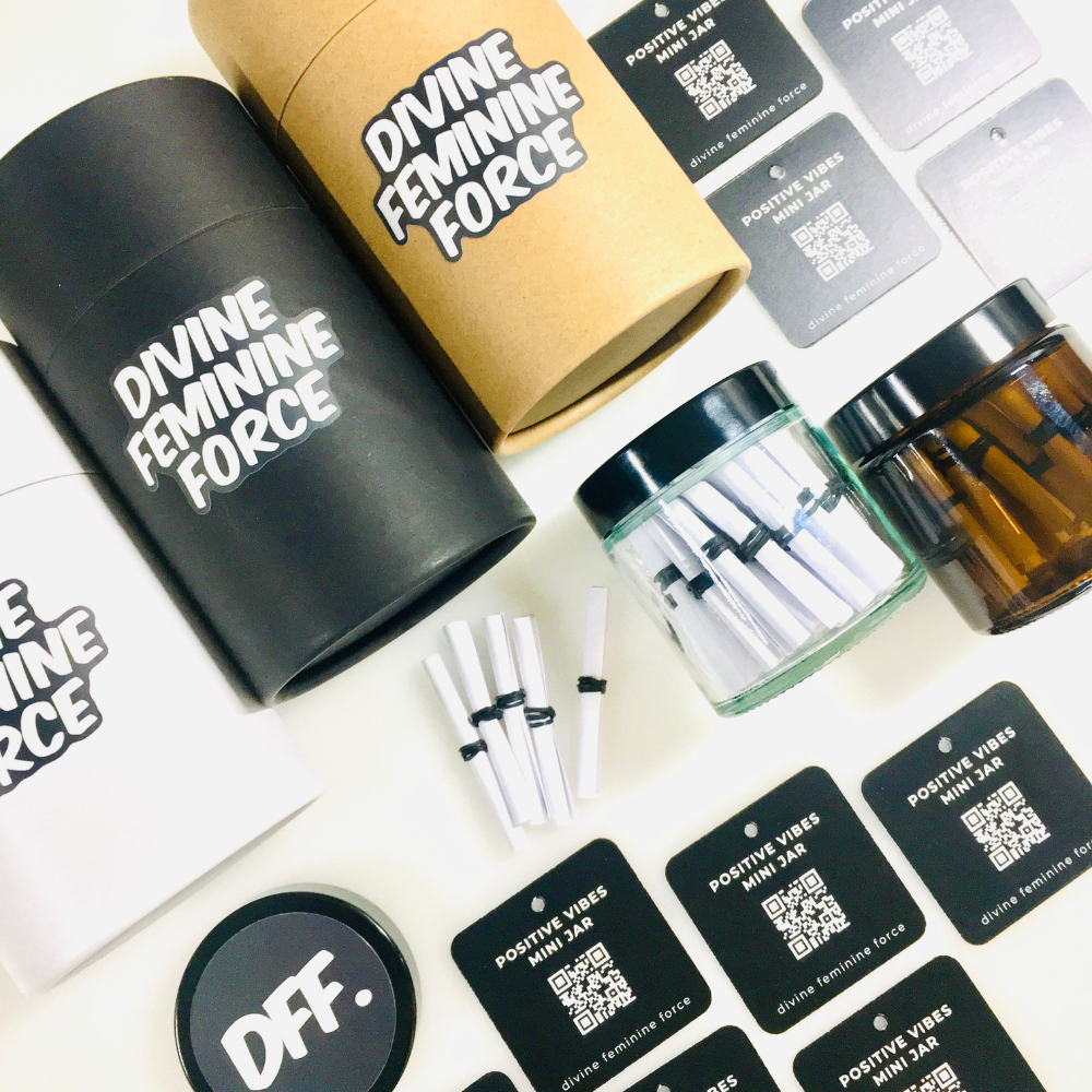 Positive Vibes Mini Jars